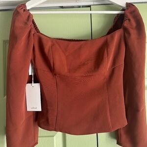Aritzia Wilfred Cabo Blouse